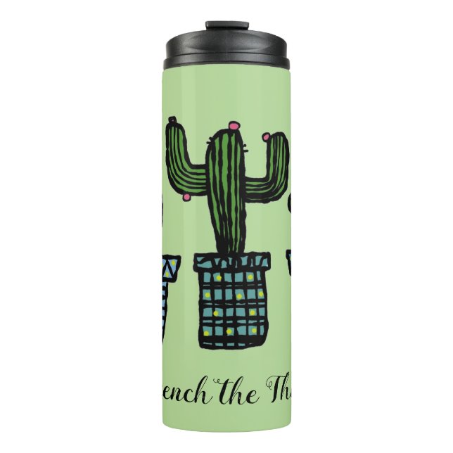 Cactus Thermal Tumblr Tumbler (Front)