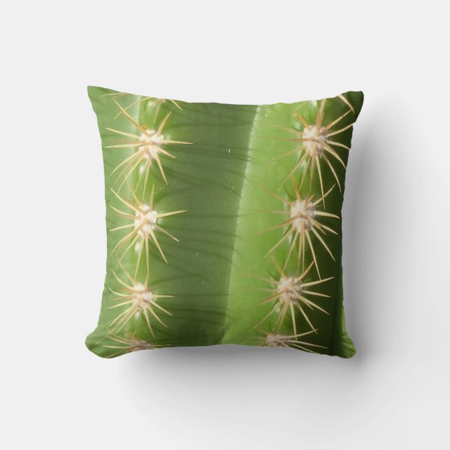 Cactus Throw Pillow (Front)