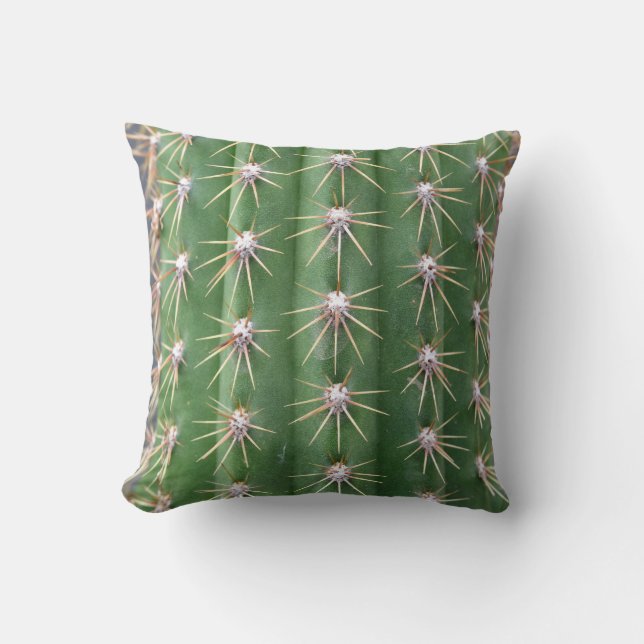 Cactus Throw Pillow (Front)