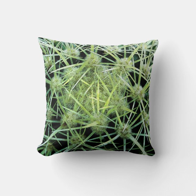 Cactus Throw Pillow (Front)