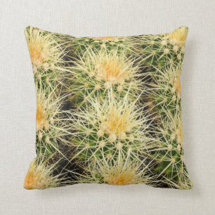 Cactus throw pillow by Debra Lee Baldwin