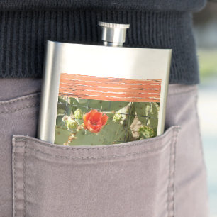 Cactus Tough and Beautiful stainless steel flask