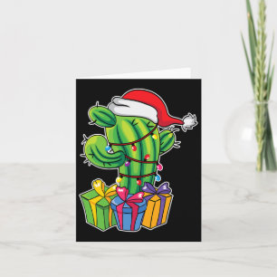 Cactus Tree With Presents - Mexican Christmas In J Card