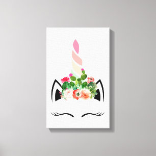 Cactus Unicorn Canvas