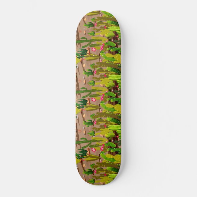 Cactus Variety 3 Skateboard (Front)