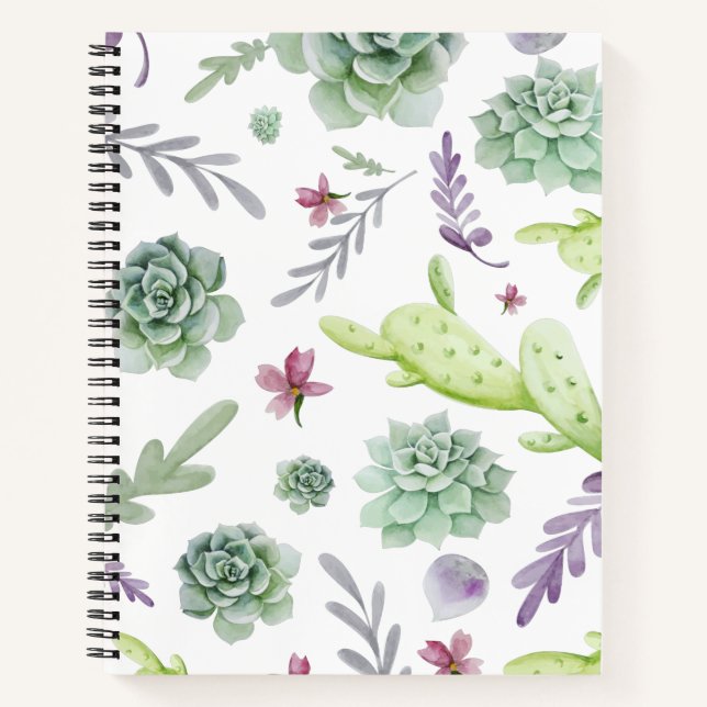 Cactus Variety Notebook (Front)