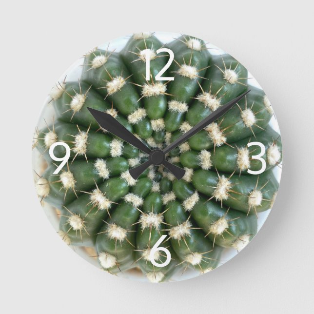 Cactus wall clock (Front)