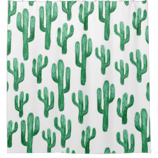 Cactus watercolor: hand-drawn illustration