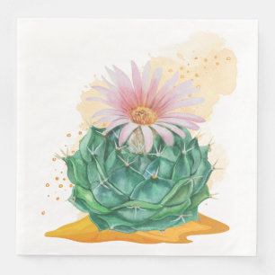 Cactus Wedding Napkin