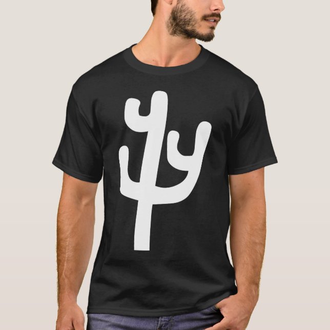 Cactus - White T-Shirt (Front)