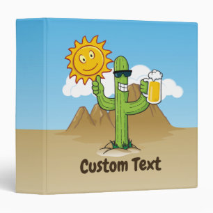 Cactus with Beer Binder