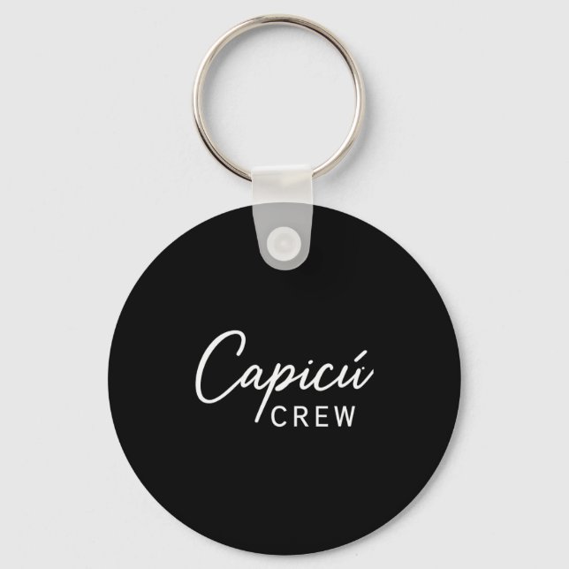 Cacú Crew Matching Dominoes Players  Keychain (Front)