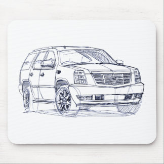 Cad Escalade 2007 Mouse Pad