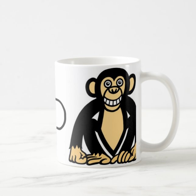 cad monkey 2 coffee mug (Right)