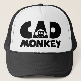 Cad Monkey Trucker Hat