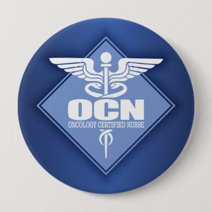 Cad OCN (diamond) 4 Inch Round Button
