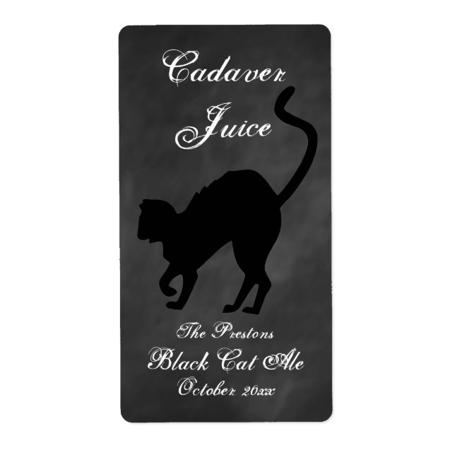 Cadaver Juice Beer Label (Front)