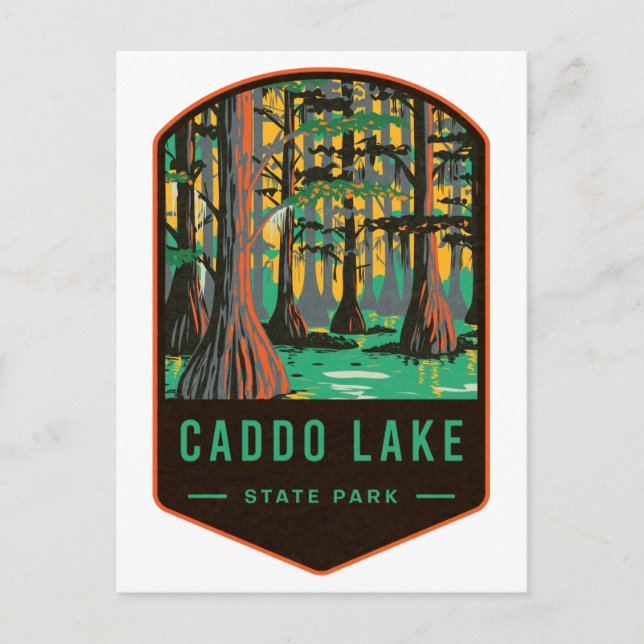 Caddo Lake State Park Postcard (Front)