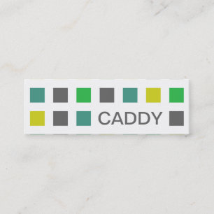 CADDY (mod squares) Mini Business Card
