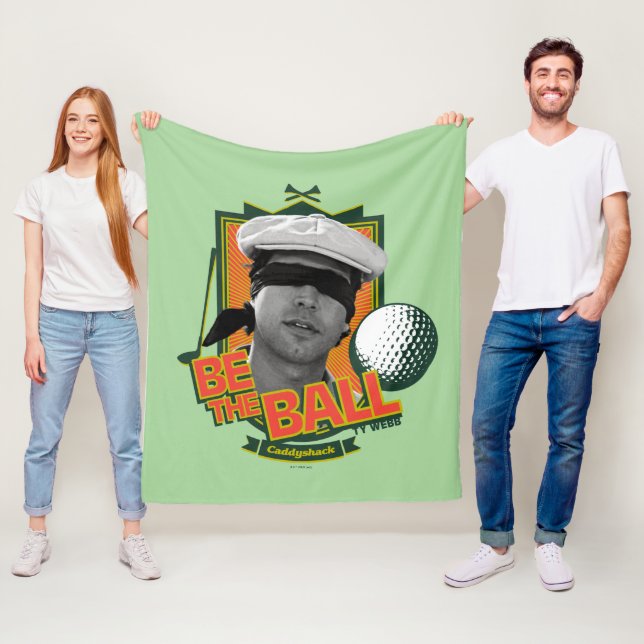 Caddyshack | Be The Ball Fleece Blanket (In Situ)