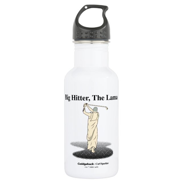 Caddyshack | Big Hitter, The Lama 532 Ml Water Bottle (Front)