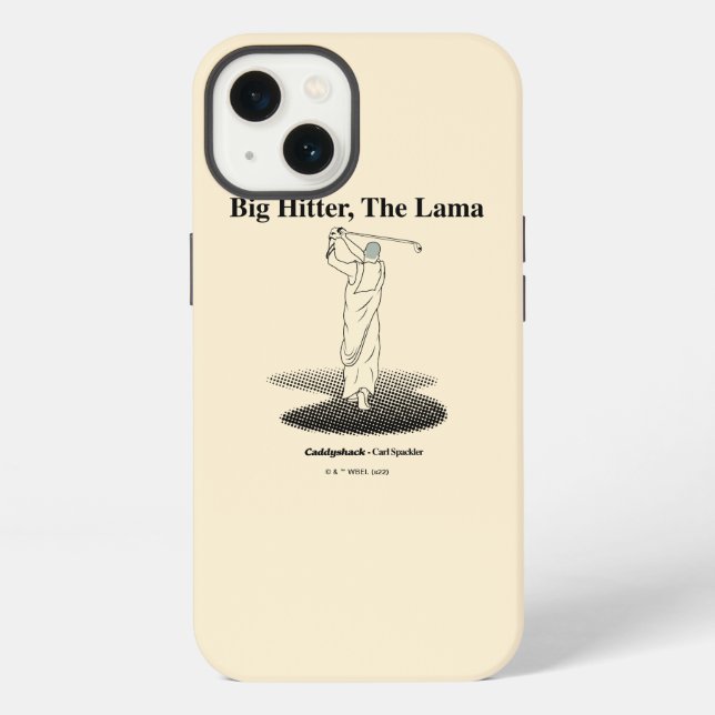 Caddyshack | Big Hitter, The Lama iPhone Case (Back)