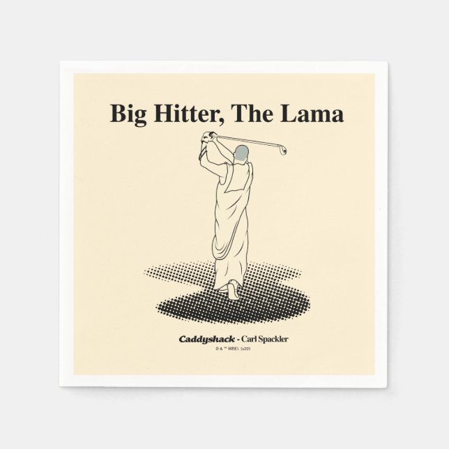 Caddyshack | Big Hitter, The Lama Napkin (Front)