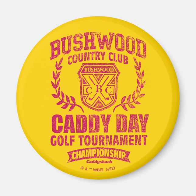 Caddyshack | Bushwood Country Club Caddy Day Golf Magnet (Front)