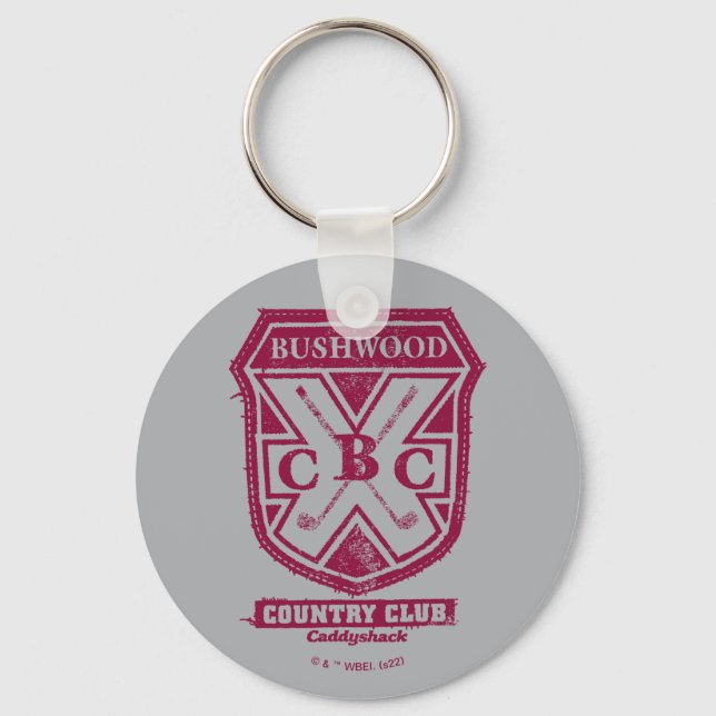 Caddyshack | Bushwood Country Club Crest Keychain (Front)