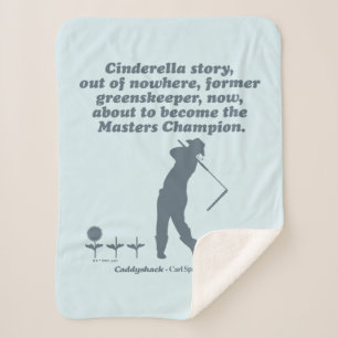 Caddyshack   Cindrella Story Sherpa Blanket