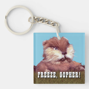 Caddyshack   Freeze, Gopher! Keychain