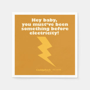 Caddyshack   Hey Baby You Must Have Been Something Napkin