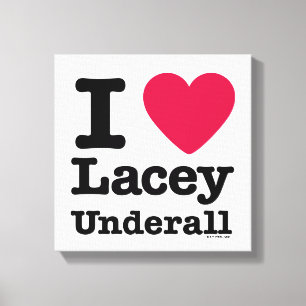 Caddyshack   I Love Lacey Underall Canvas Print