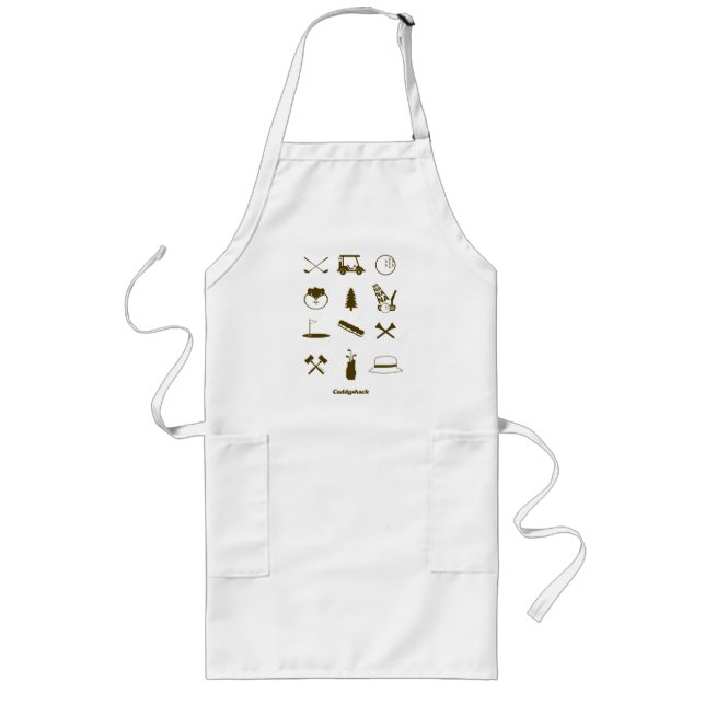 Caddyshack Icons Long Apron (Front)