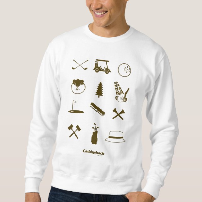 Caddyshack Icons Sweatshirt (Front)