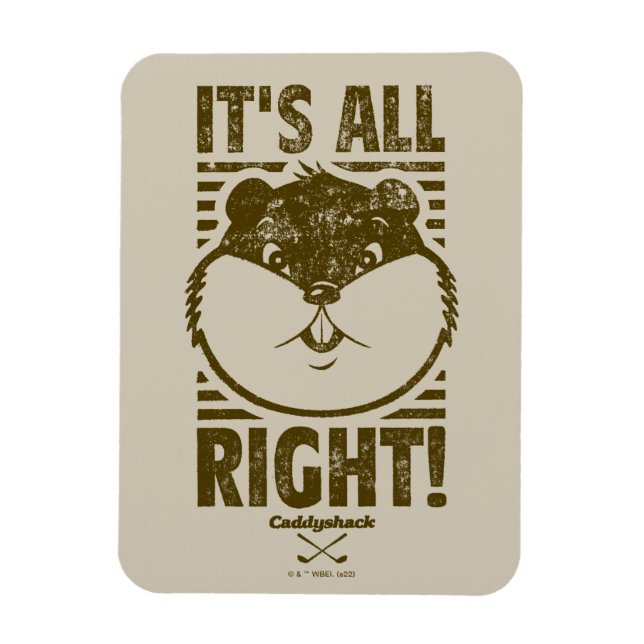Caddyshack | It's All Right! Magnet (Vertical)
