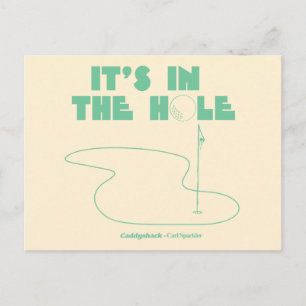 Caddyshack   It's In The Hole Postcard