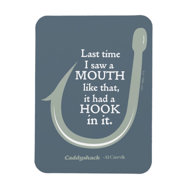 Caddyshack | Last Time I Saw A Mouth Like That Magnet (Vertical)