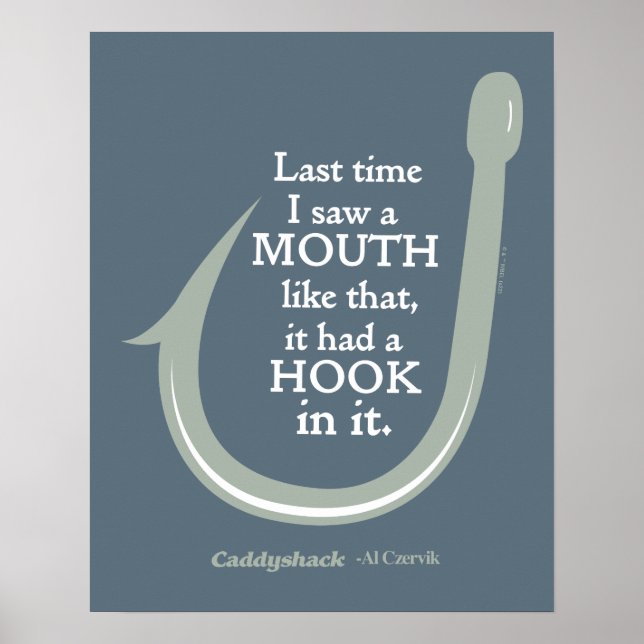Caddyshack | Last Time I Saw A Mouth Like That Poster (Front)