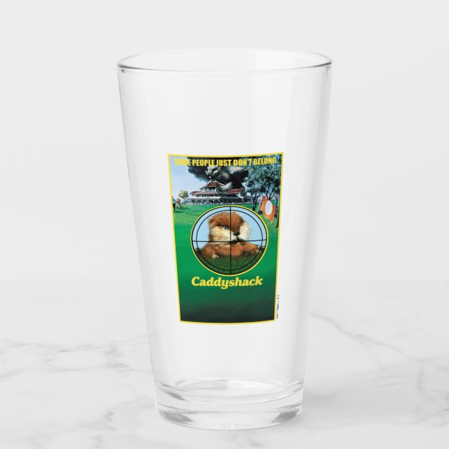Caddyshack Poster Glass (Front)
