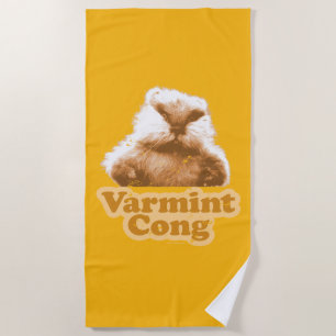 Caddyshack   Varmint Cong Beach Towel