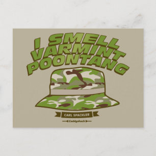 Caddyshack Varmint Poontang Postcard