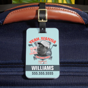 Caddyshack   Yeah, Wanna Make $14 The Hard Way? Luggage Tag