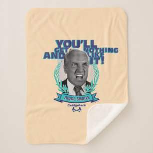 Caddyshack   You'll Get Nothing and Like It Sherpa Blanket