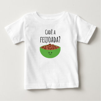 Cadê a feijoada? T-shirt brésilien pour bébé