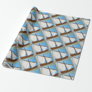 Cadeau 12 Tribus D'Israël Zébulun Art Envelopper Papier