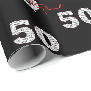 Cadeau 50e Anniversaire Bouquet Bouquet Papier d'envelopp