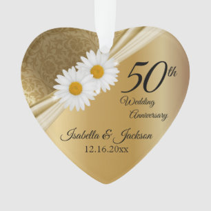 Cadeau 50ème 🌼 Noces de Mariage Anniversaire Fleu
