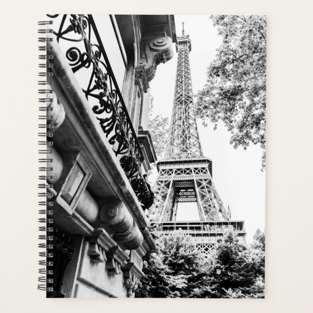 Cadeau à thème Paris en noir et blanc (Devant)