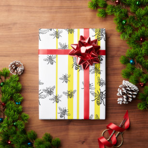 Cadeau Abeilles de miel ! Papier d'emballage